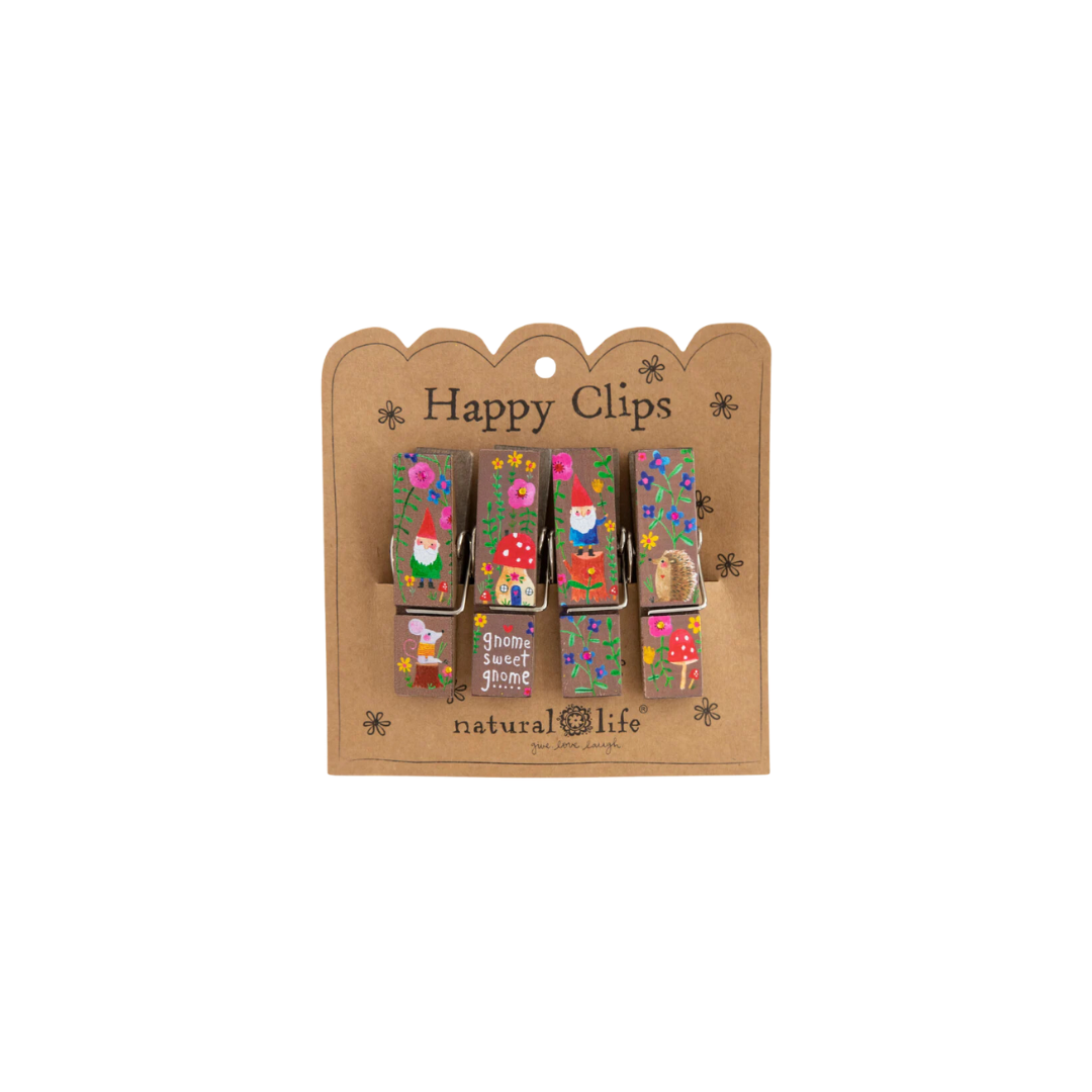 Happy Bag Clips, Set of 4