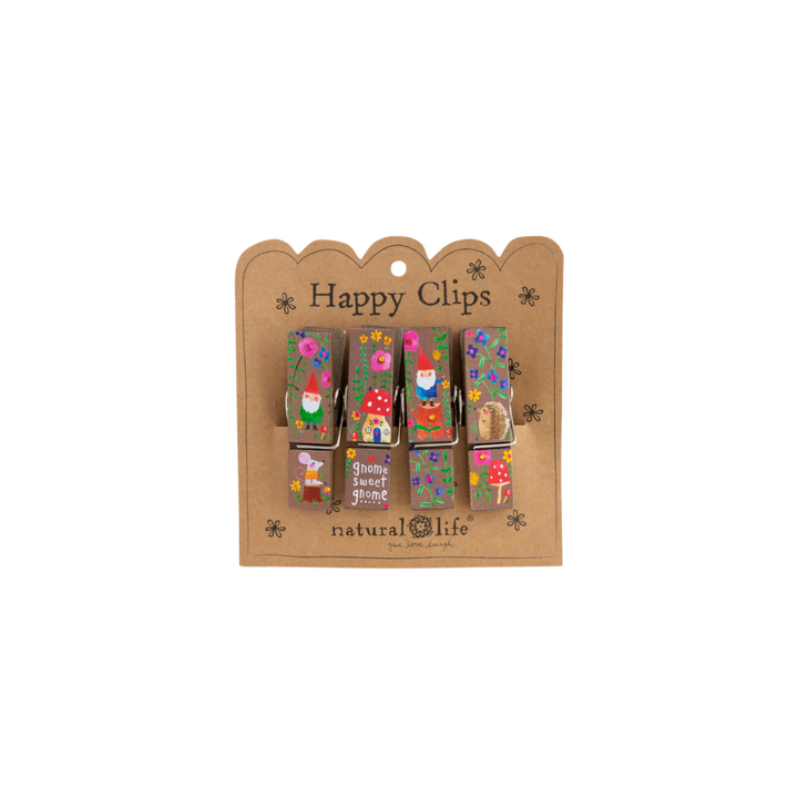 Happy Bag Clips, Set of 4