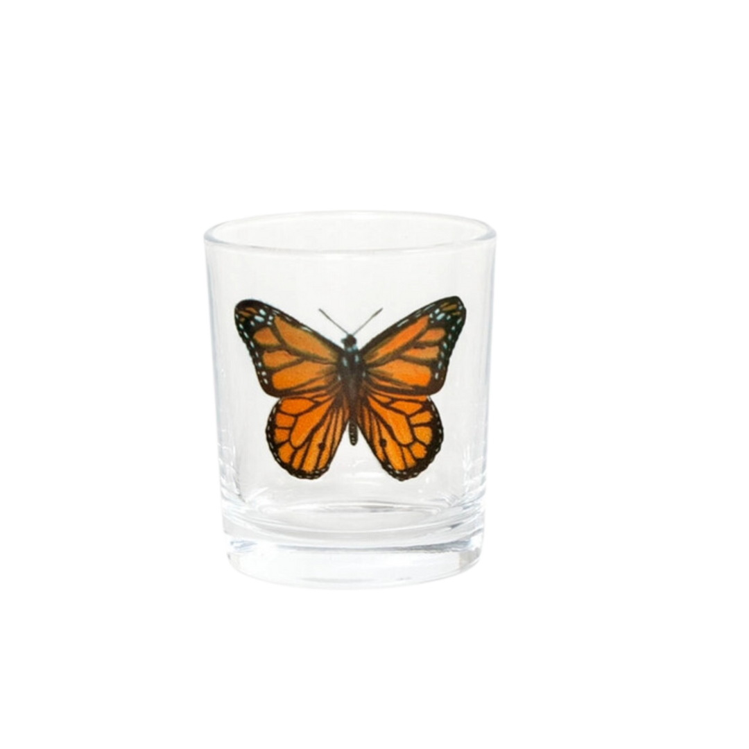 Butterfly Short Juice Glass