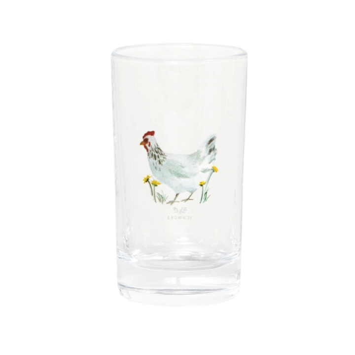 Chickens Mini Juice Glass