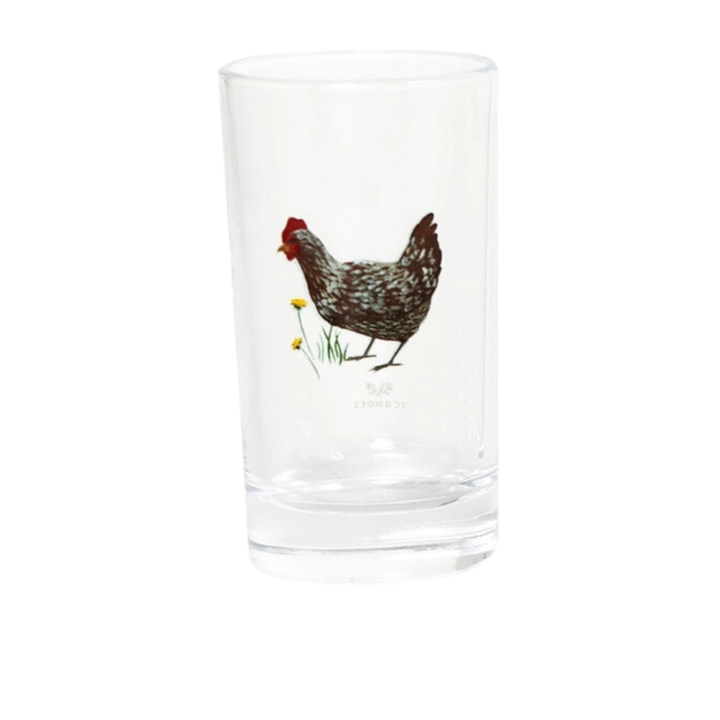 Chickens Mini Juice Glass