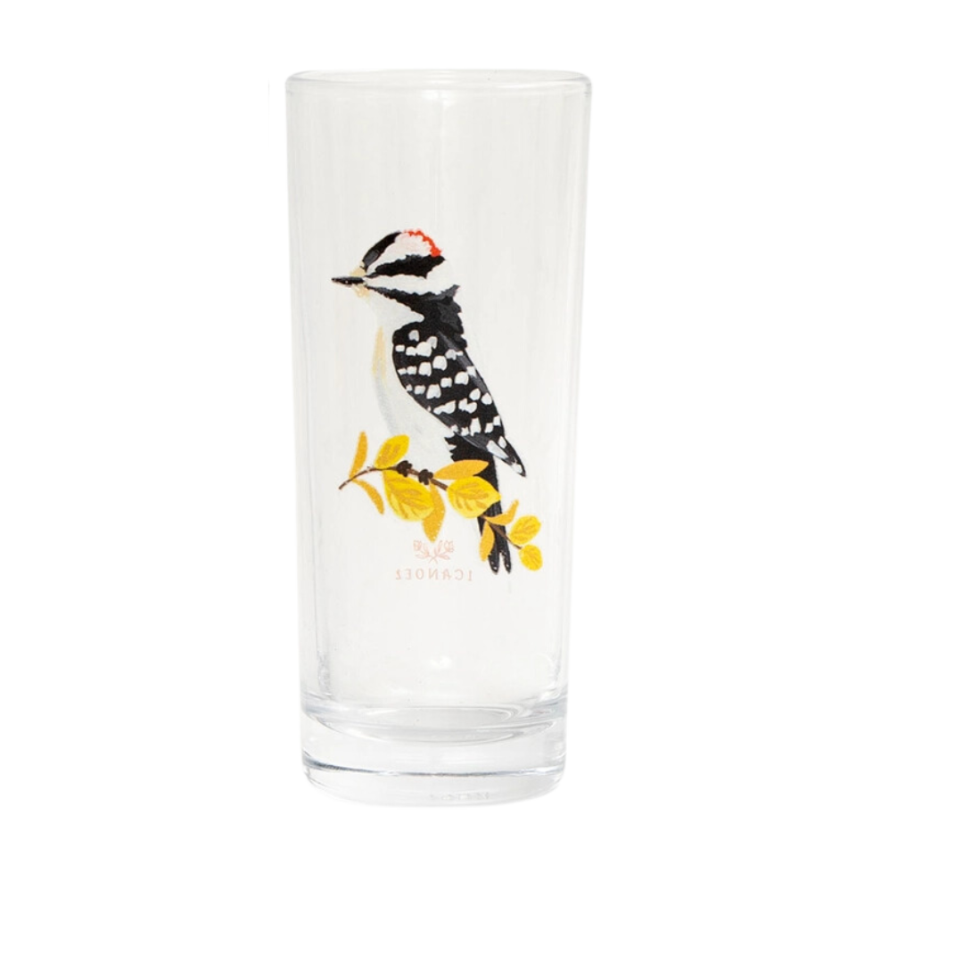 Feathered Friends Tall Juice Glass