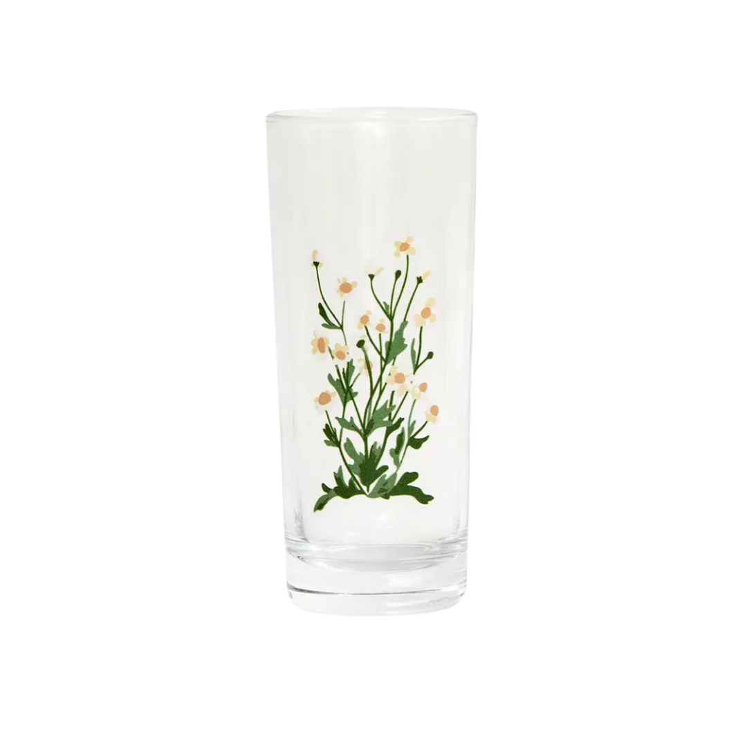 Flora & Fauna Tall Juice Glass