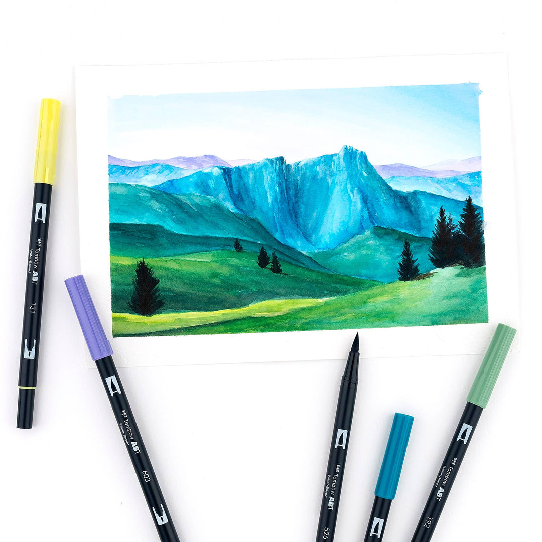 Dual Brush Pen Art Markers - 062 Pale Yellow