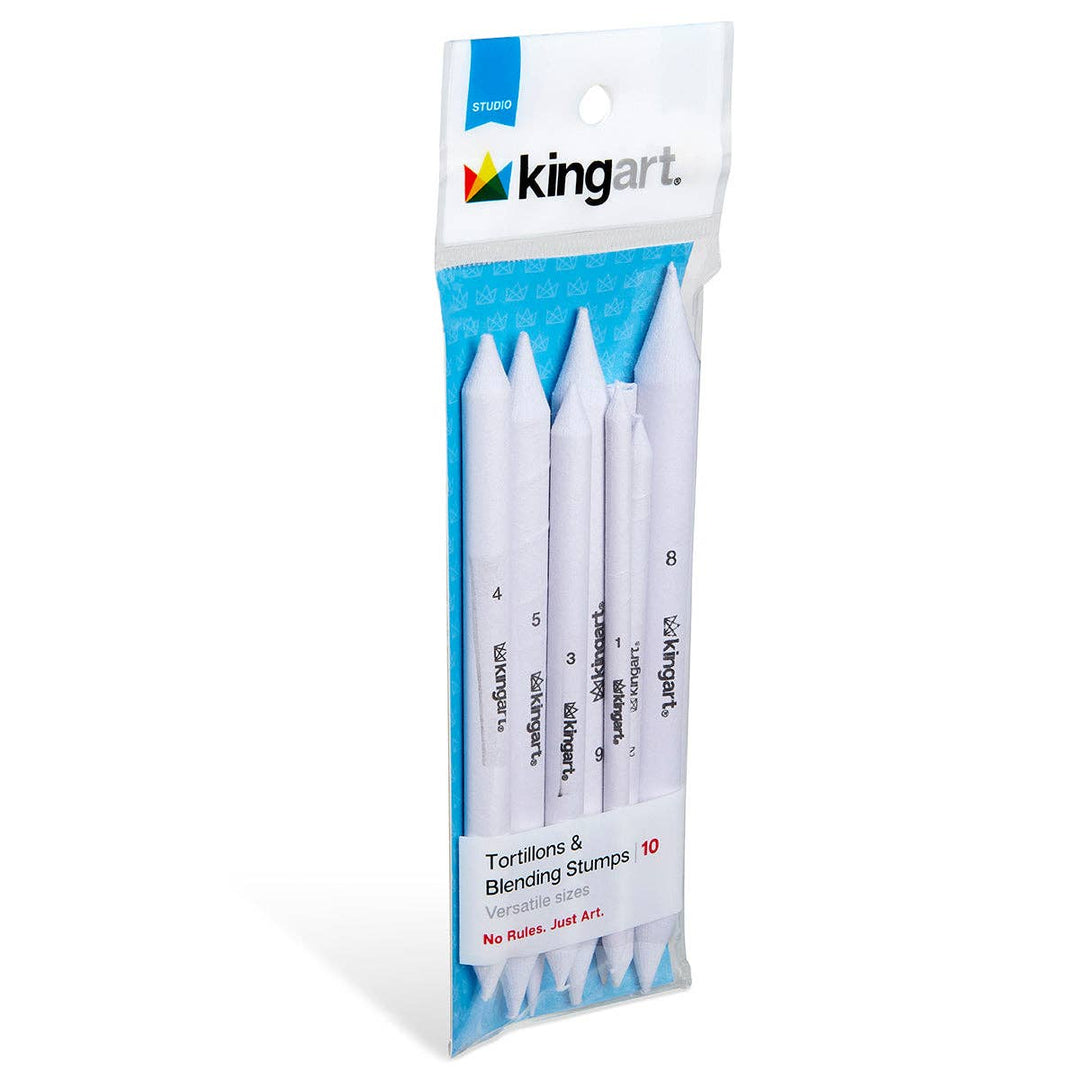 KINGART Blending Stumps & Tortillons