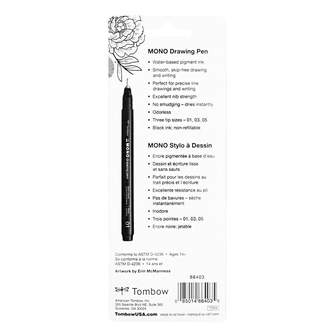 MONO Drawing Pens - 3-Pack