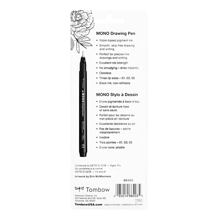 MONO Drawing Pens - 3-Pack