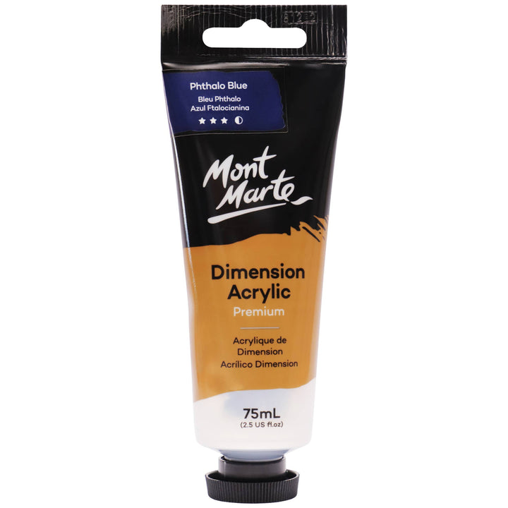 Dimension Acrylic Premium 75ml (2.5 US fl. oz.) Tube: Pearl Sapphire