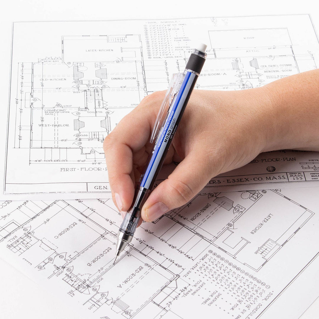MONO Graph Mechanical Pencil, Tri-Color
