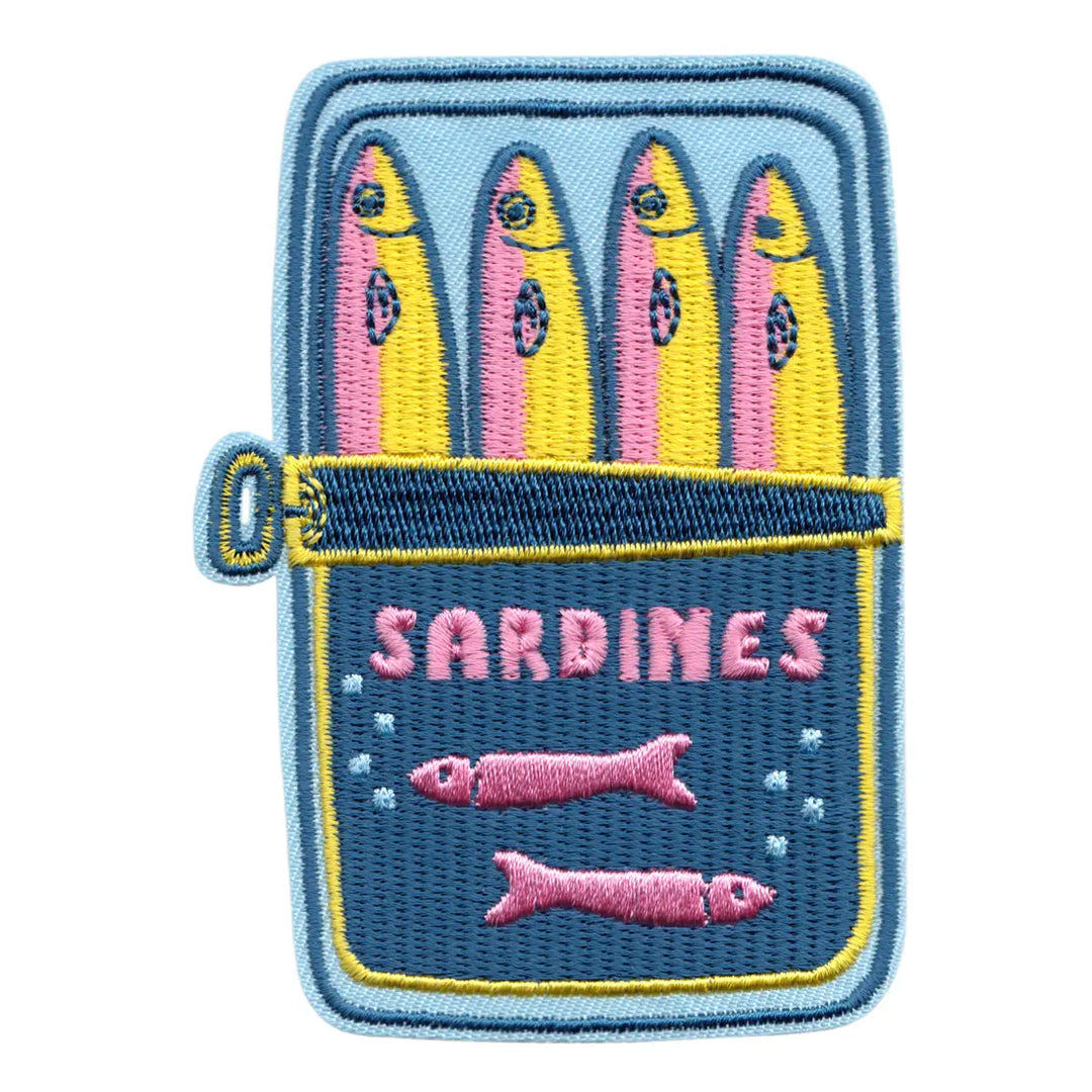Sardines Novelty Fish Patch