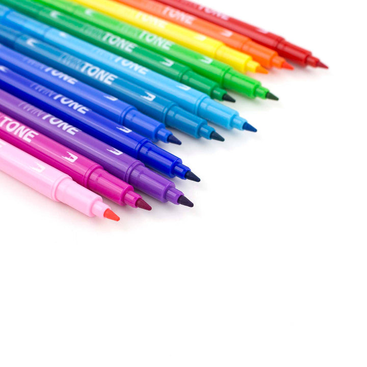 TwinTone Marker Set: Rainbow - 12-Pack