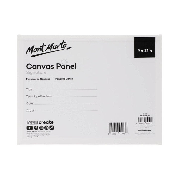 Canvas Panels Signature 9 x 12in (22.9 x 30.5cm) 2pc