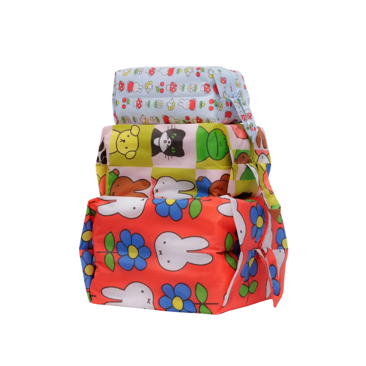 3D Zip Pouch Set