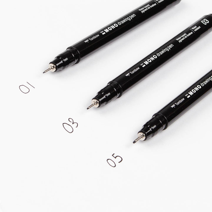 MONO Drawing Pens - 3-Pack