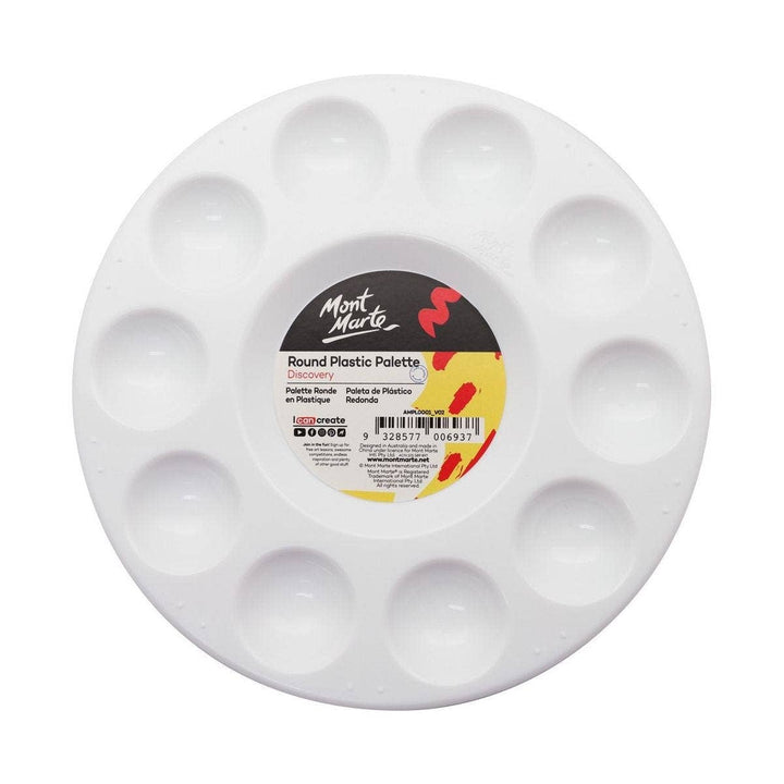 Round Plastic Palette Discovery 17cm (6.7in)