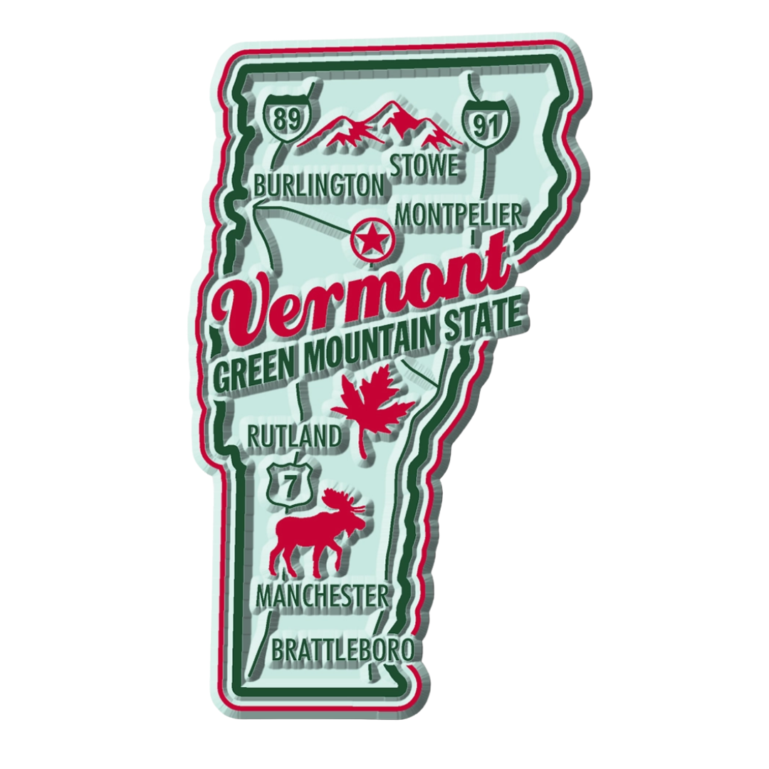 Vermont State Magnet