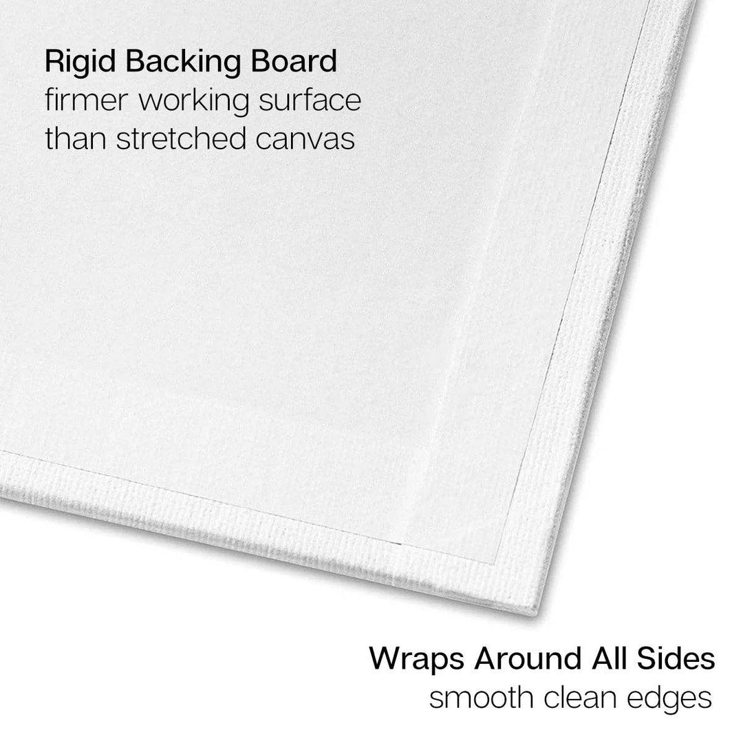 KINGART Canvas Panels 4x4 14 pc
