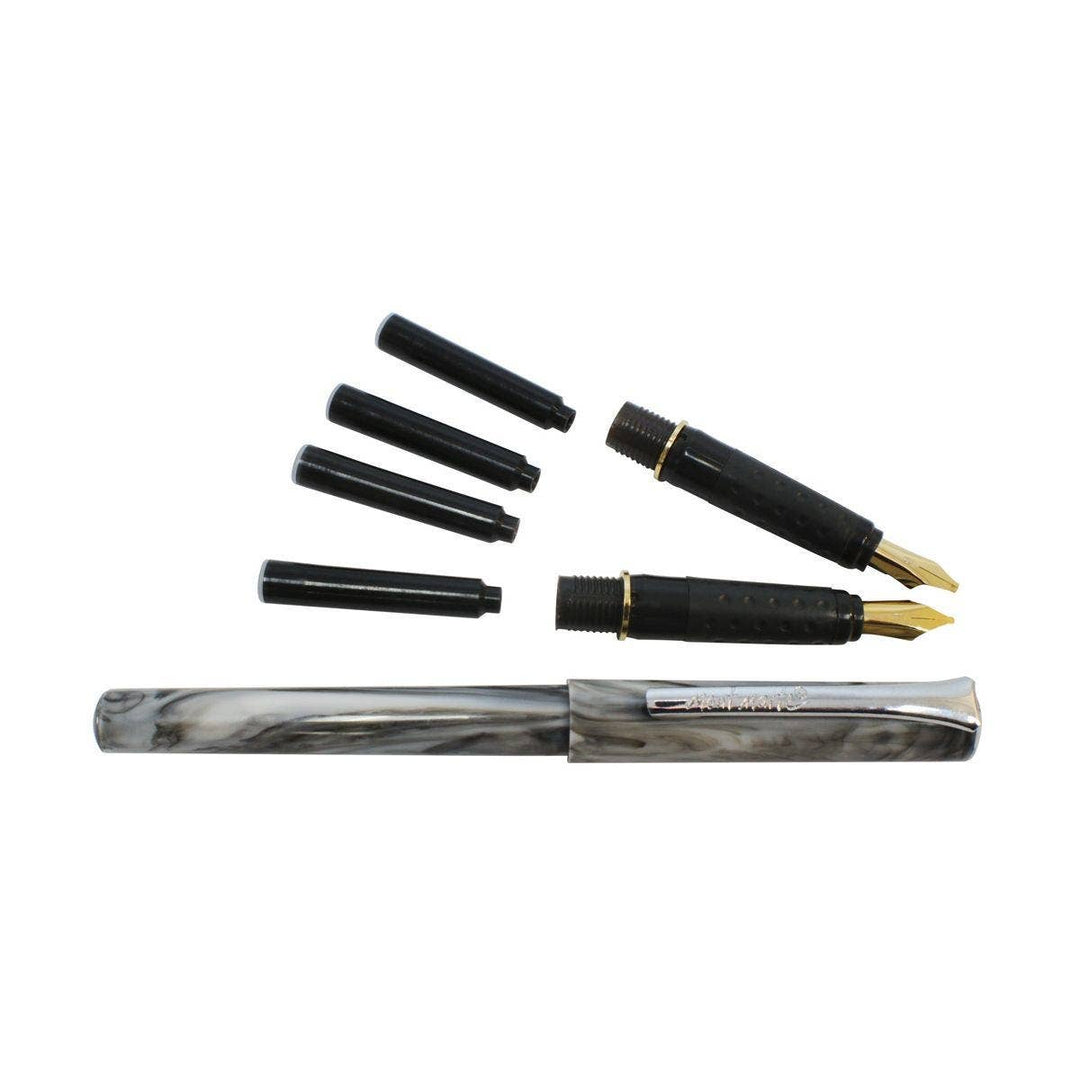 Calligraphy 2 Nib Pen Set Signature 8pc