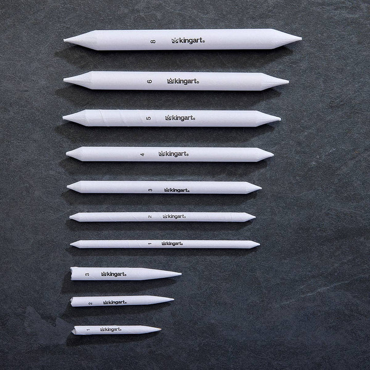 KINGART Blending Stumps & Tortillons