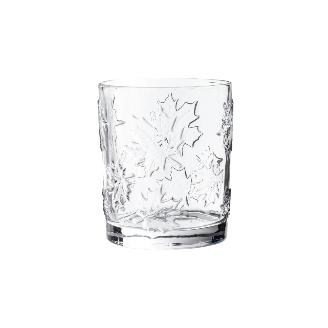 Maple Leaf Drinking Glass