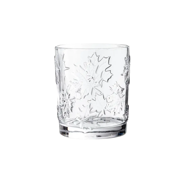 Maple Leaf Drinking Glass
