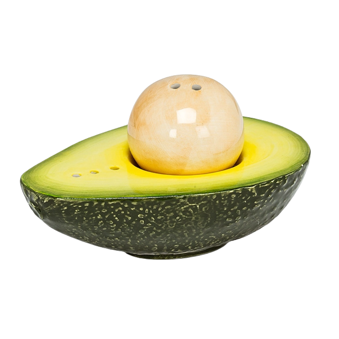 Avocado & Pit Salt & Pepper Shaker Set