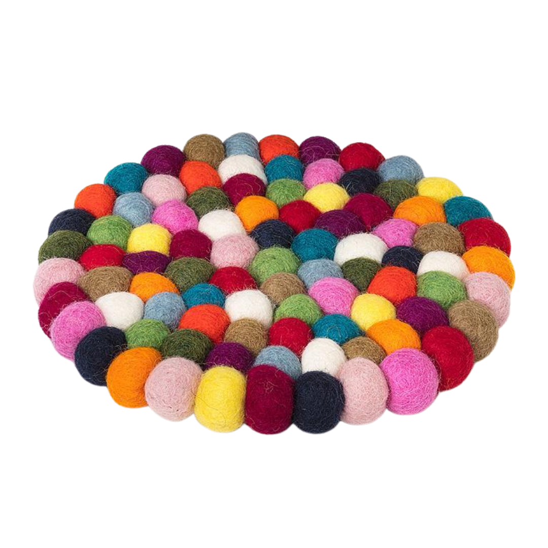 Felt Ball Trivet
