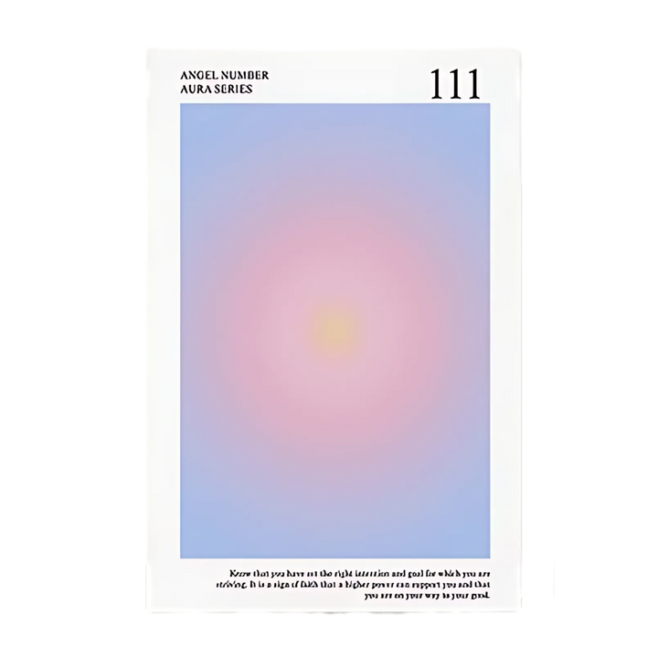 Positive Affirmation Aura Print