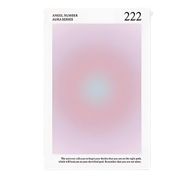 Positive Affirmation Aura Print