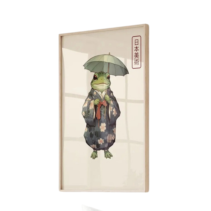 Matsumoto Hoji Frog Wall Art Print 18x24