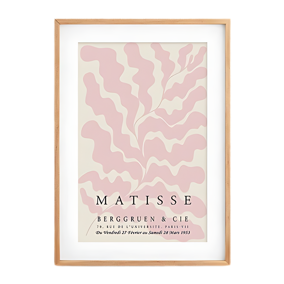Blush & Beige Matisse Wall Art Print 18x24