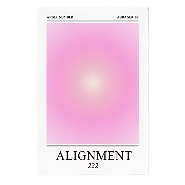 Aura Energy Spiritual Gradient Wall Art Print -18x24
