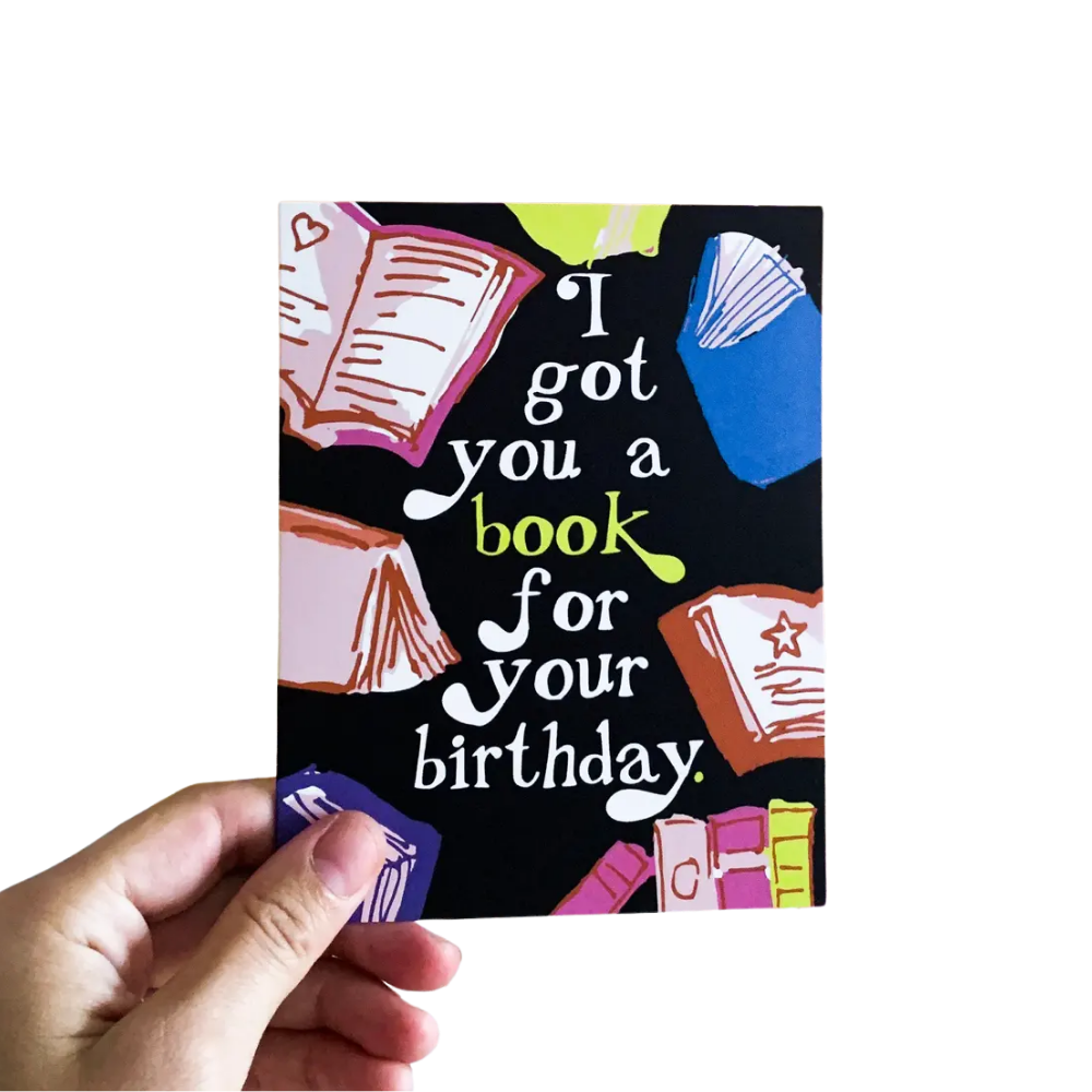 Birthday Book Card