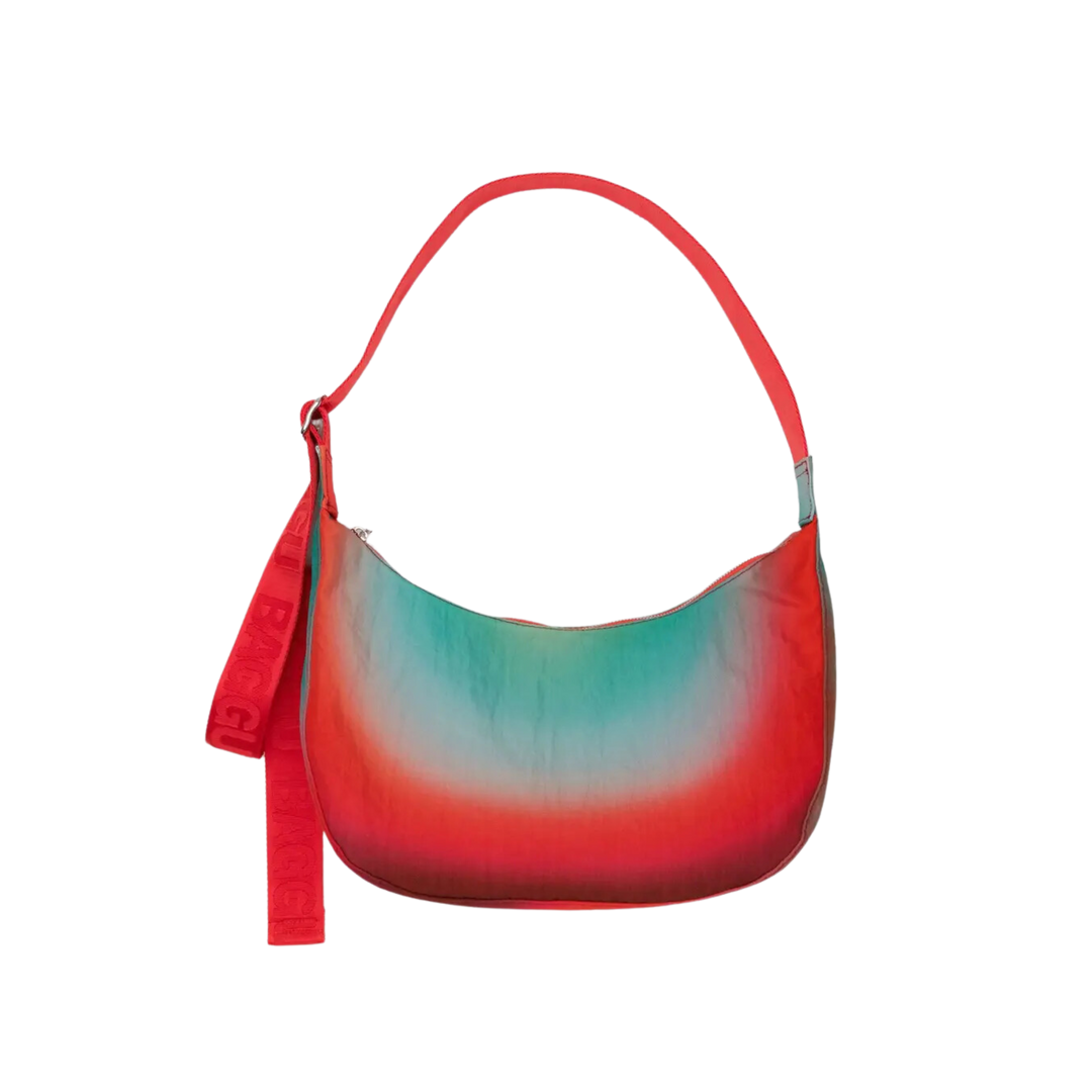 Medium Nylon Crescent Bag