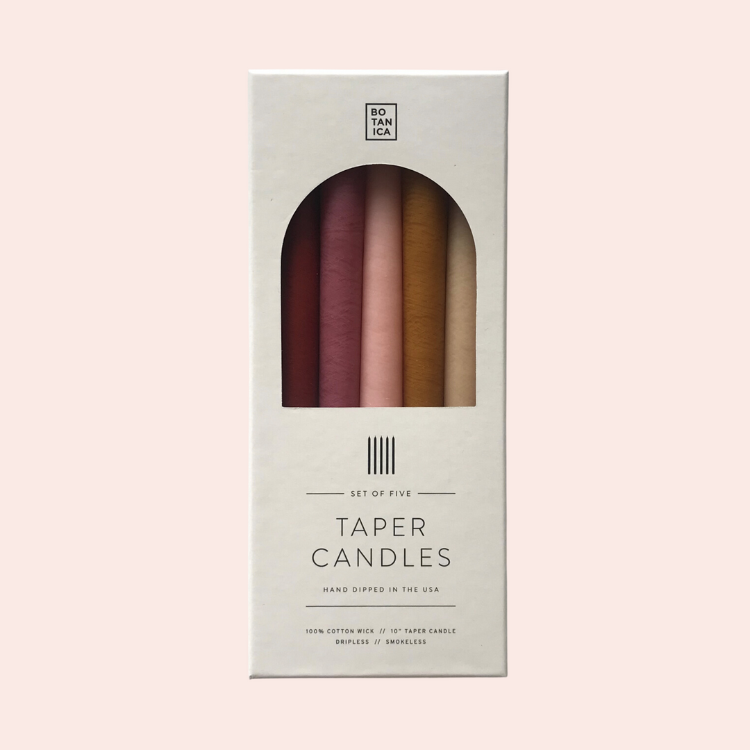 Elemental Zodiac Taper Candles