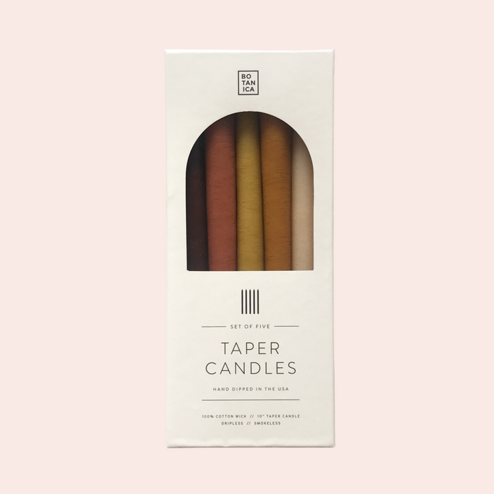 Elemental Zodiac Taper Candles