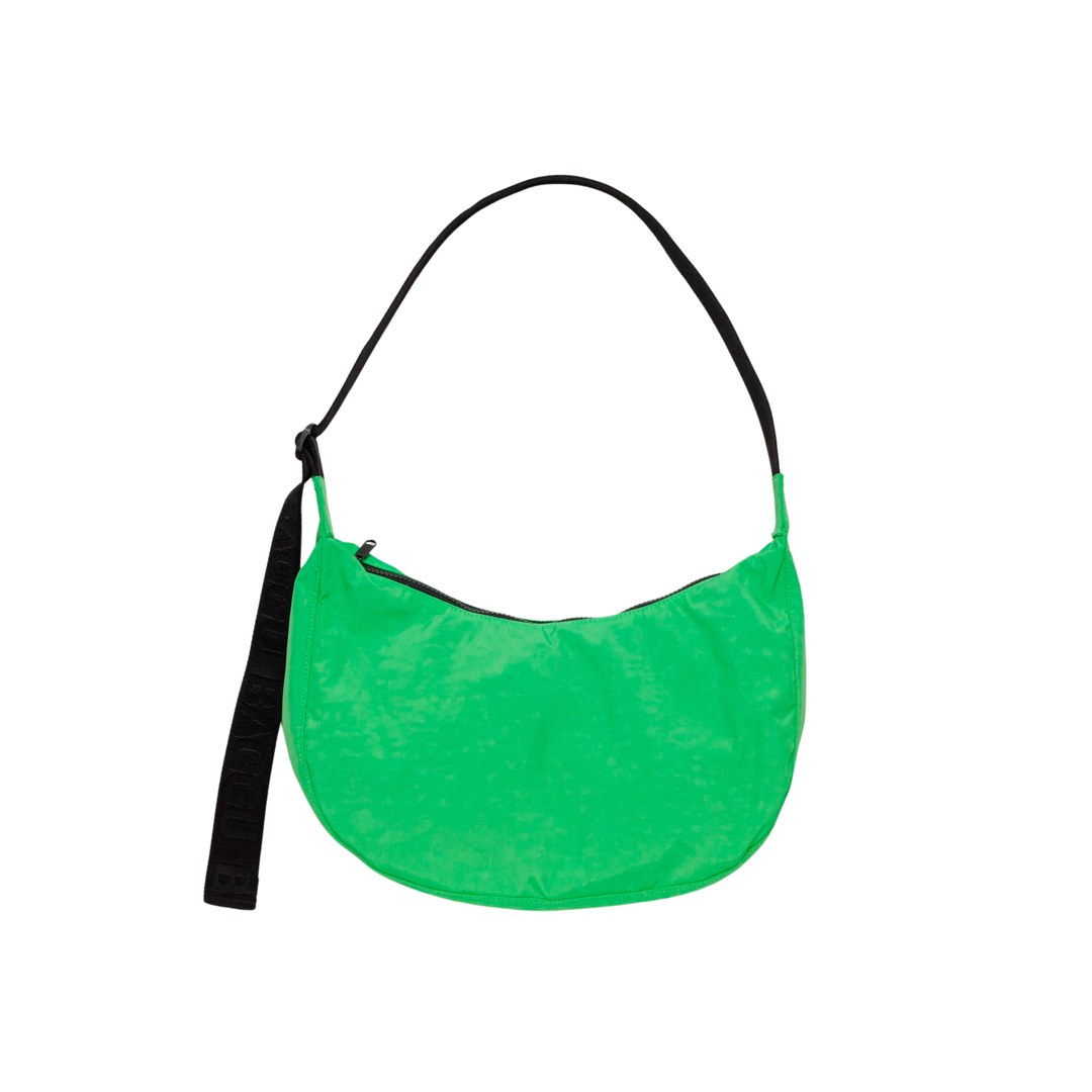 Medium Nylon Crescent Bag