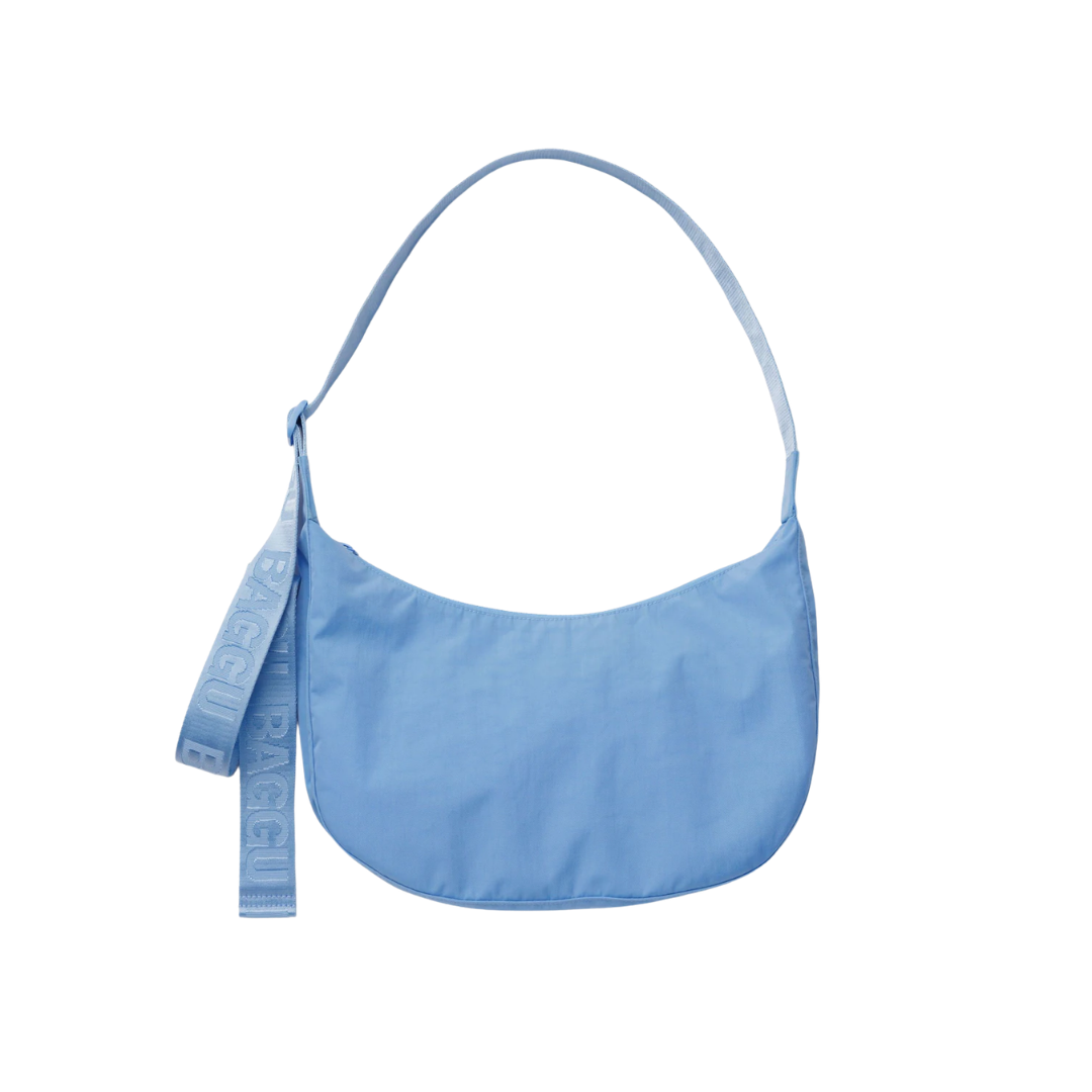 Medium Nylon Crescent Bag