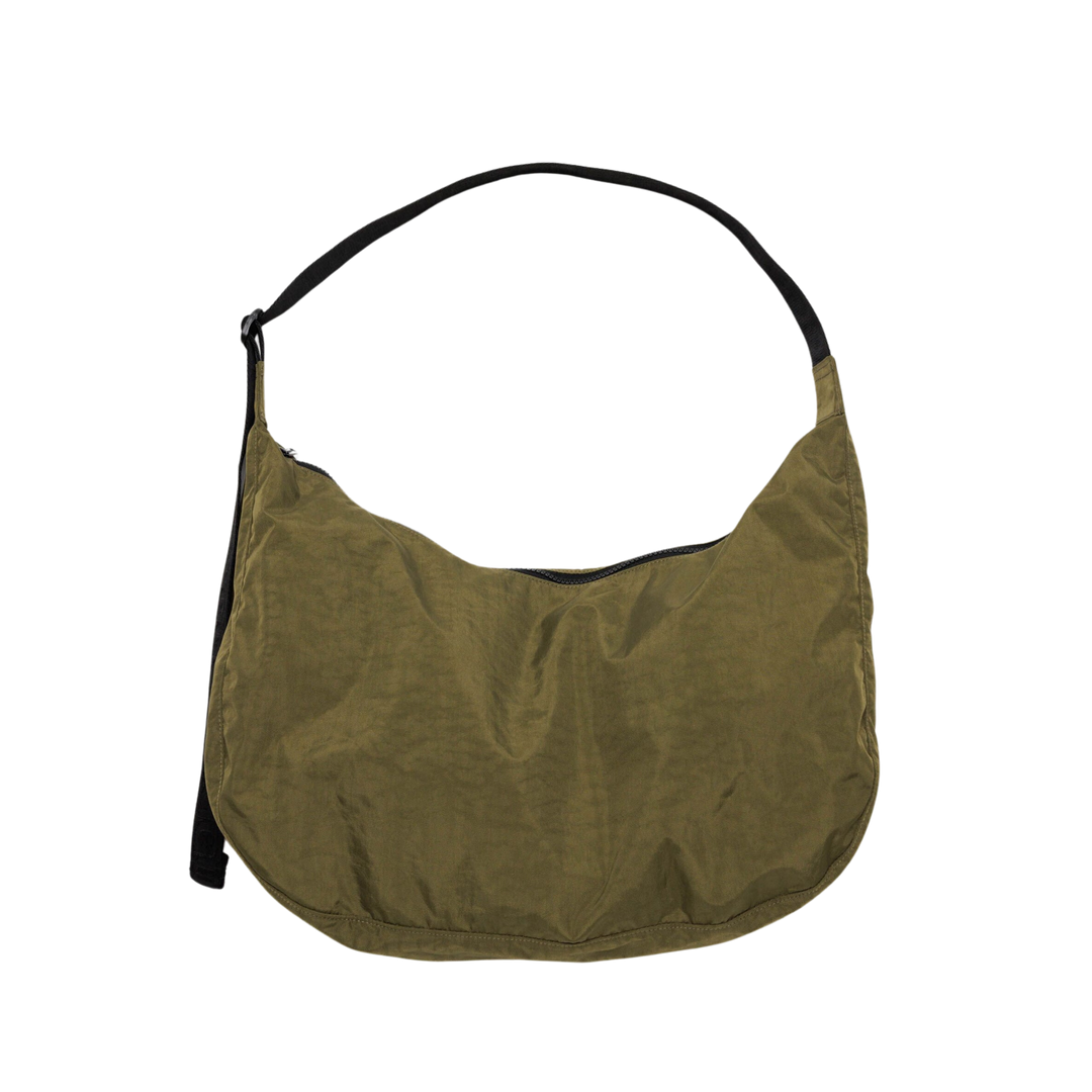 Large Nylon Crescent Bag