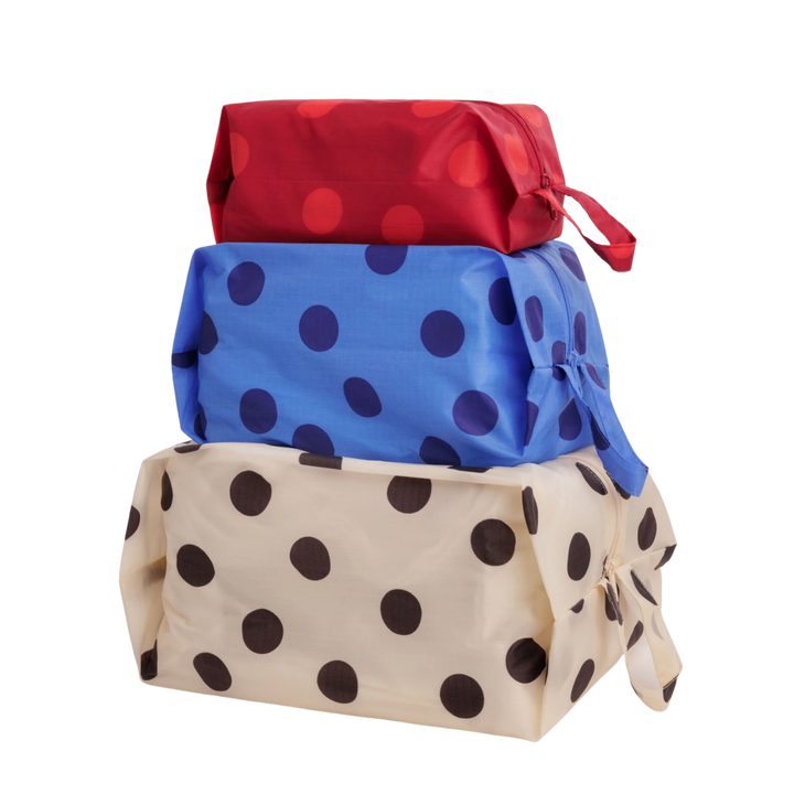 3D Zip Pouch Set