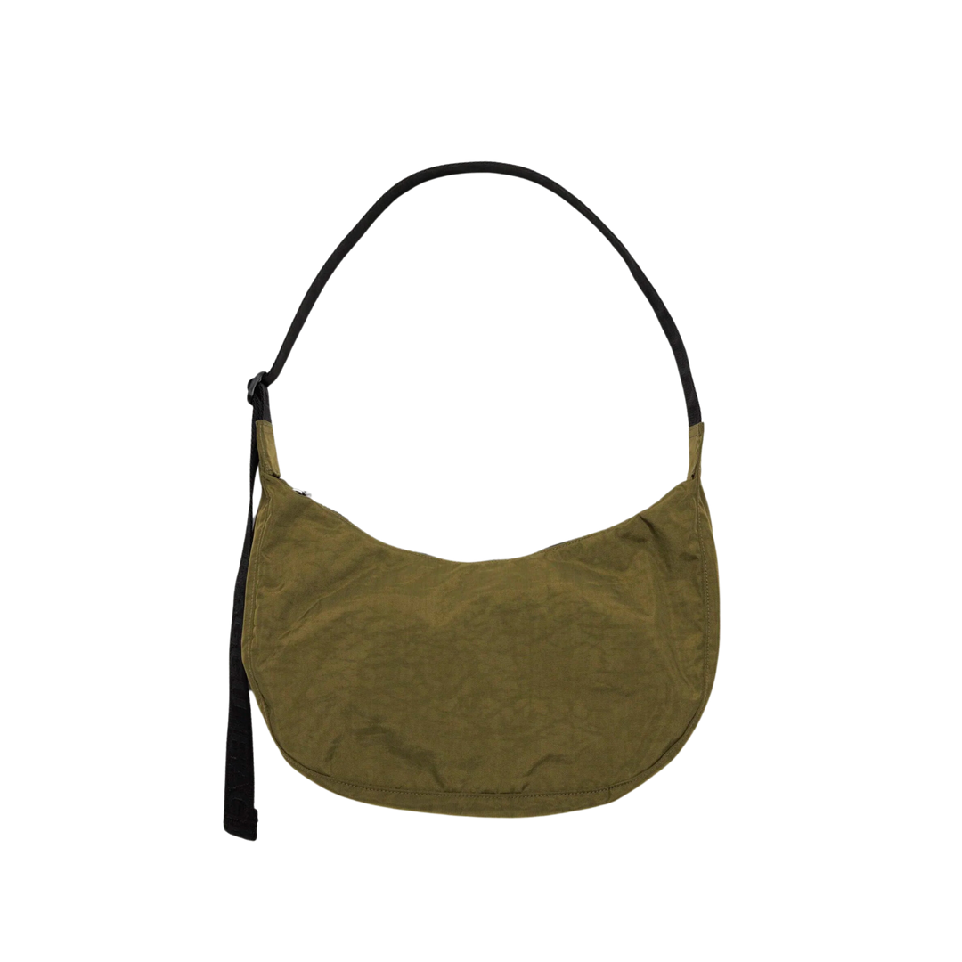 Medium Nylon Crescent Bag