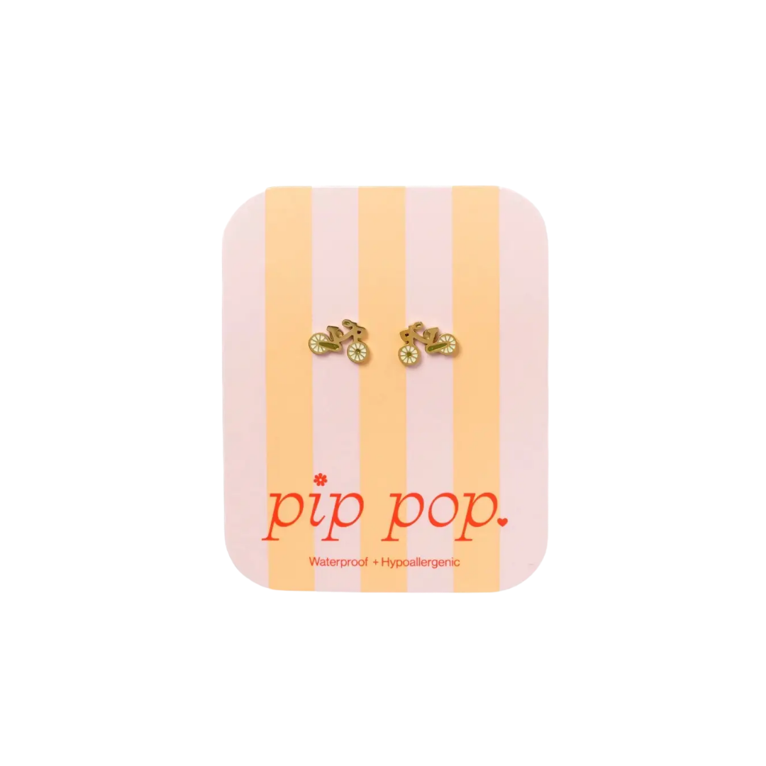 Bike Stud Earrings