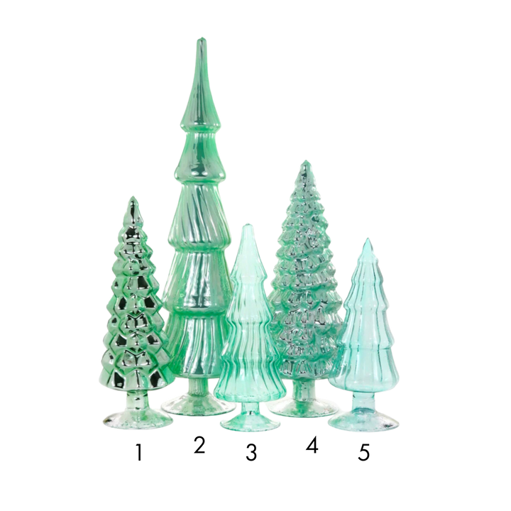 Hue Glass Tree Assorted Winter Greens