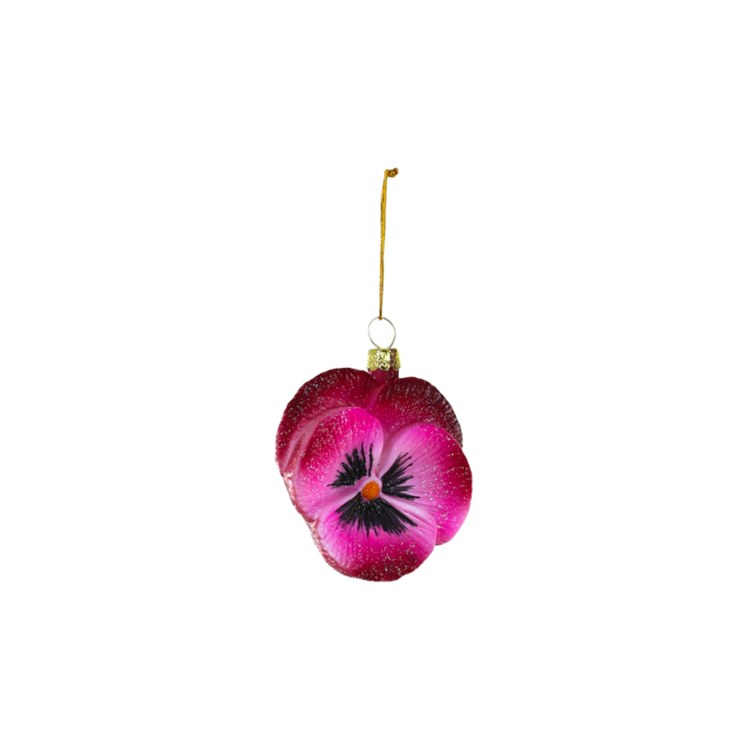 Pansy Ornaments