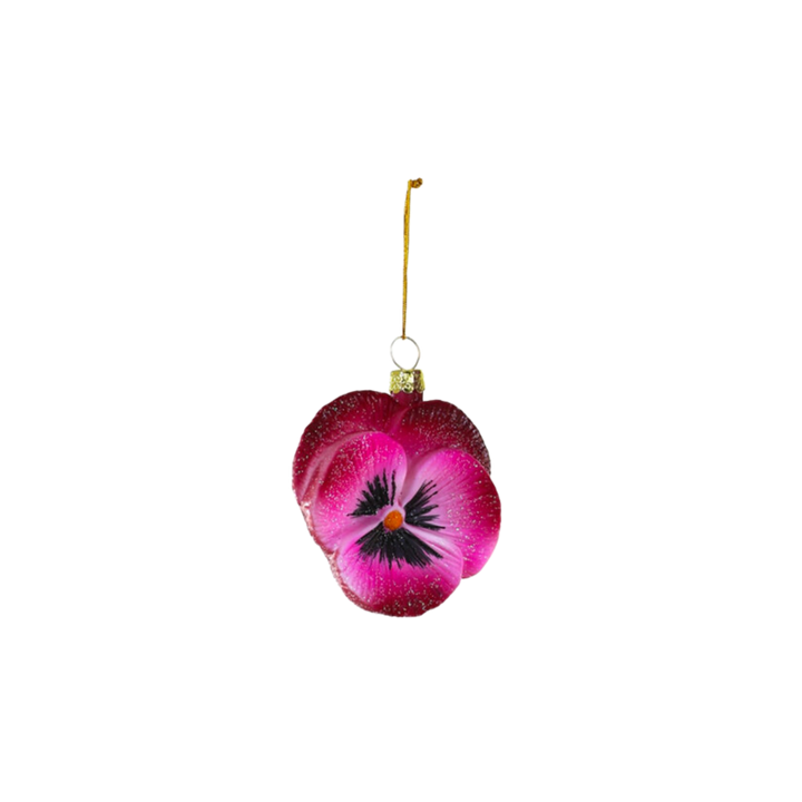 Pansy Ornaments