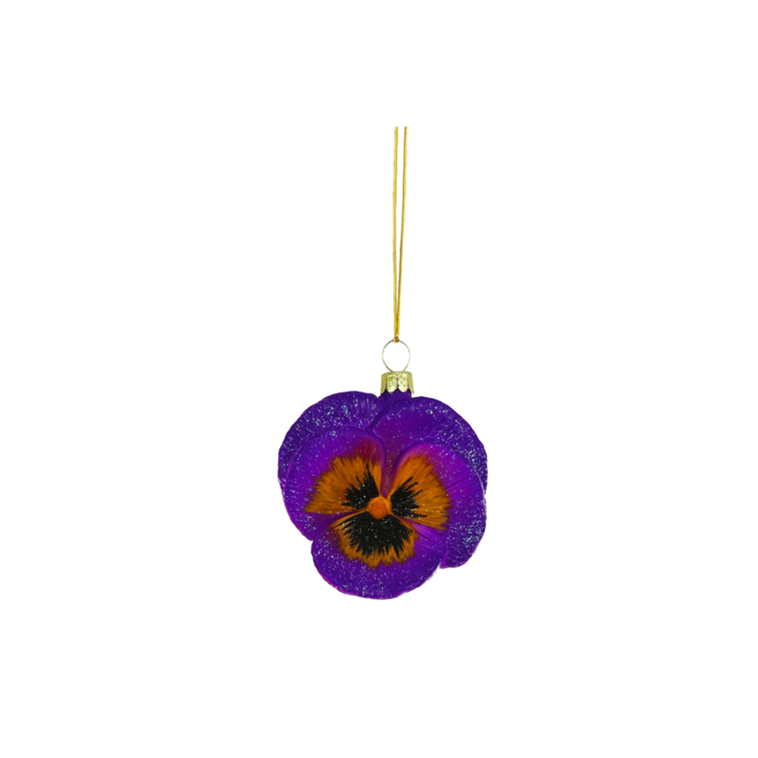 Pansy Ornaments