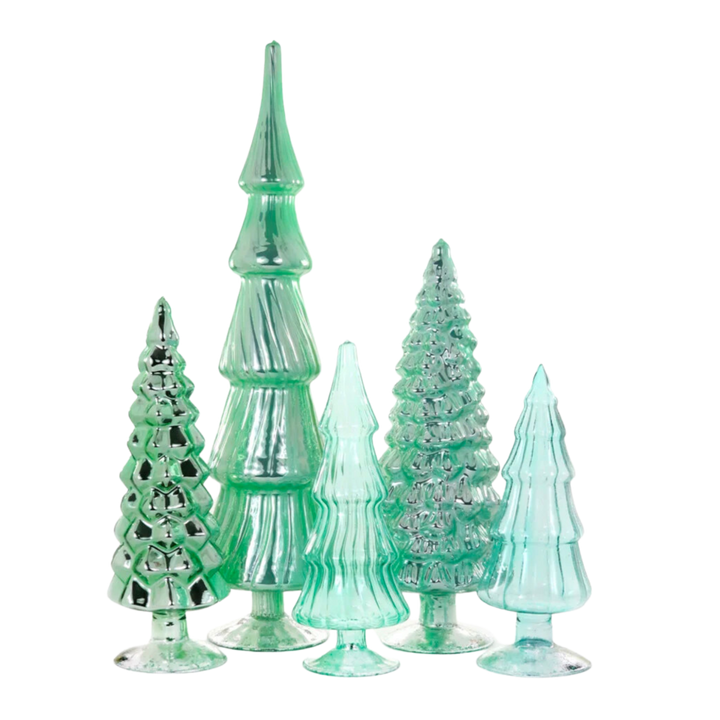 Hue Glass Tree Assorted Winter Greens