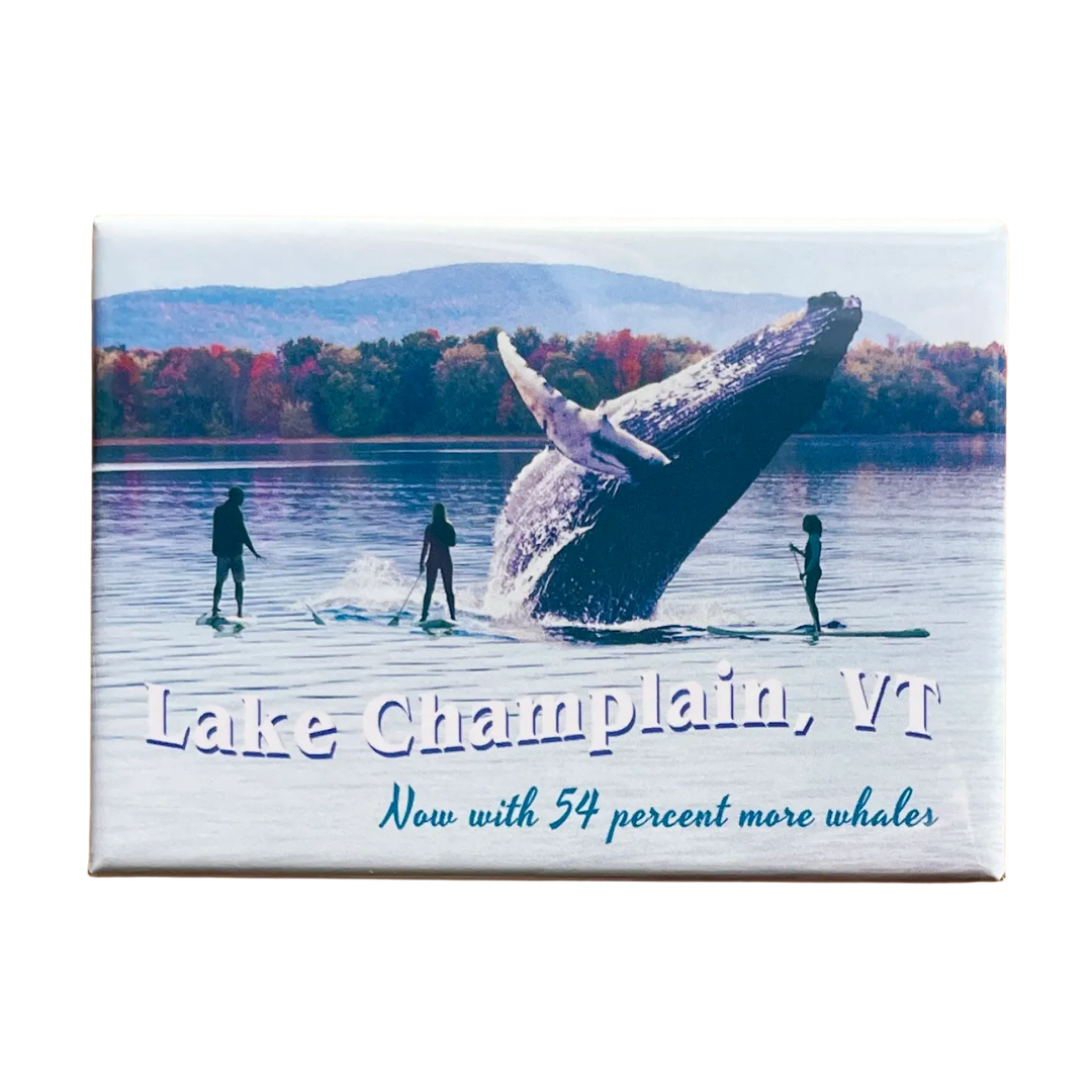 Lake Champlain Whales Magnet