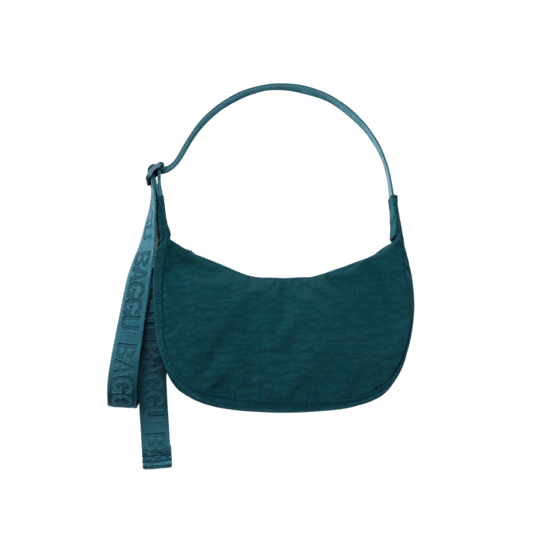 Small Nylon Crescent Bag