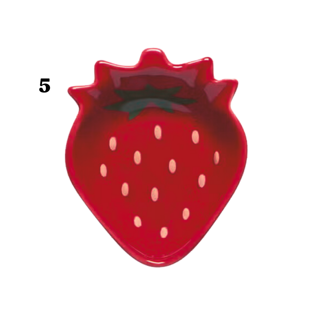 Berry Sweet Shaped Pinch Bowls